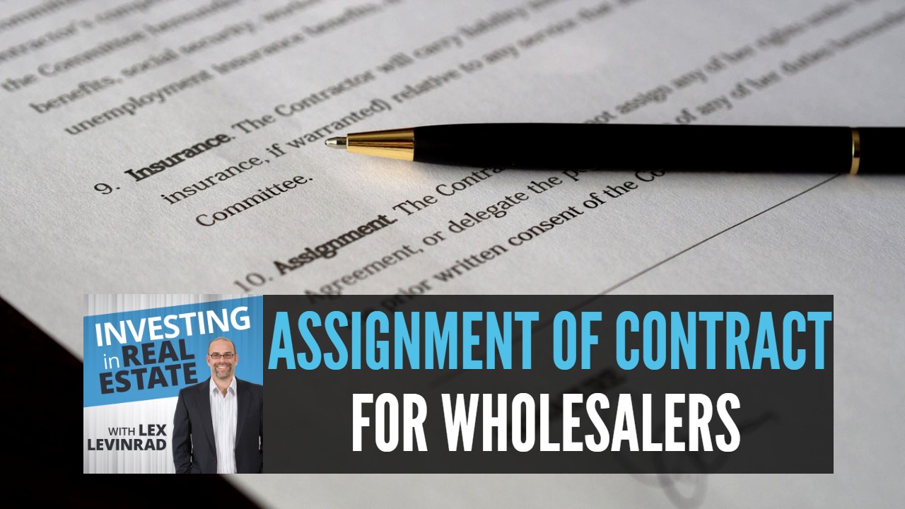 assignment fee wholesalers