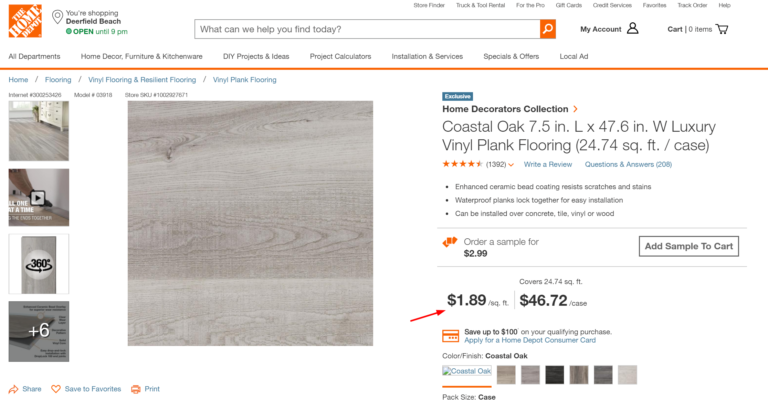 Coastal Oak Grey Laminate Flooring