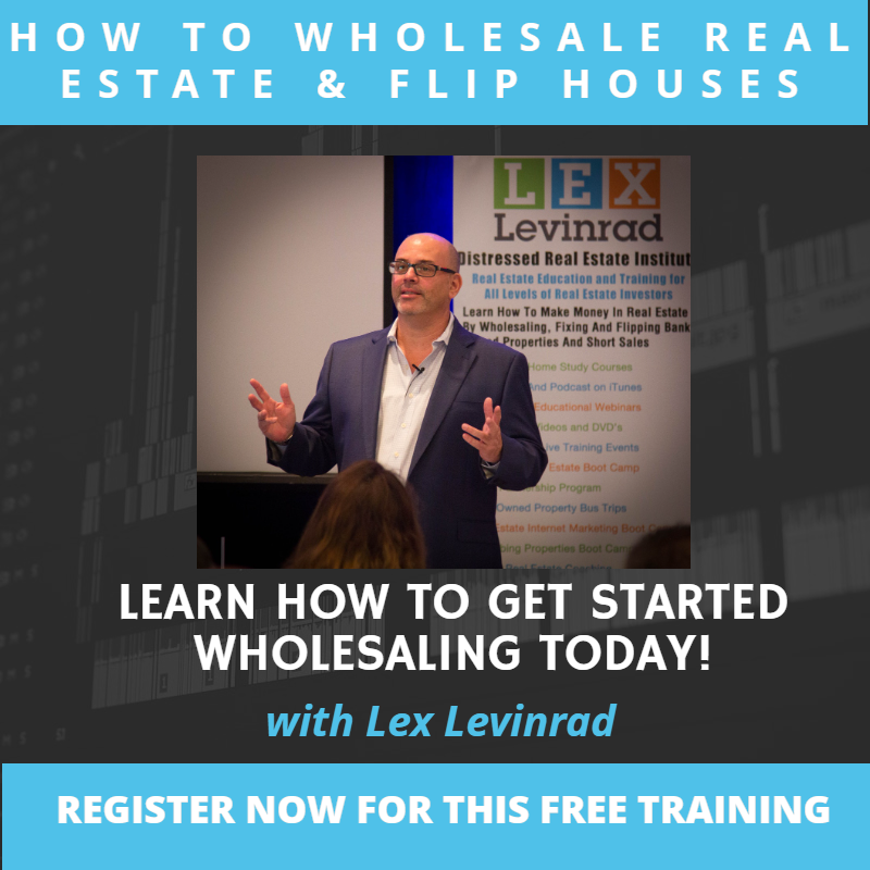 Learn how to wholesale real estate & flip houses
