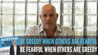 Be Greedy When Others Are Fearful